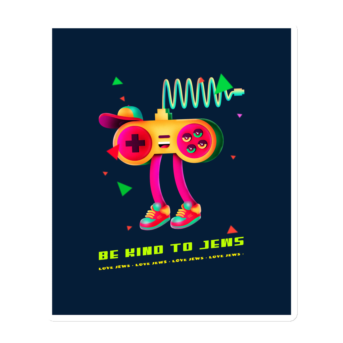 All In For Jews | Die-Cut Magnets Jouparty