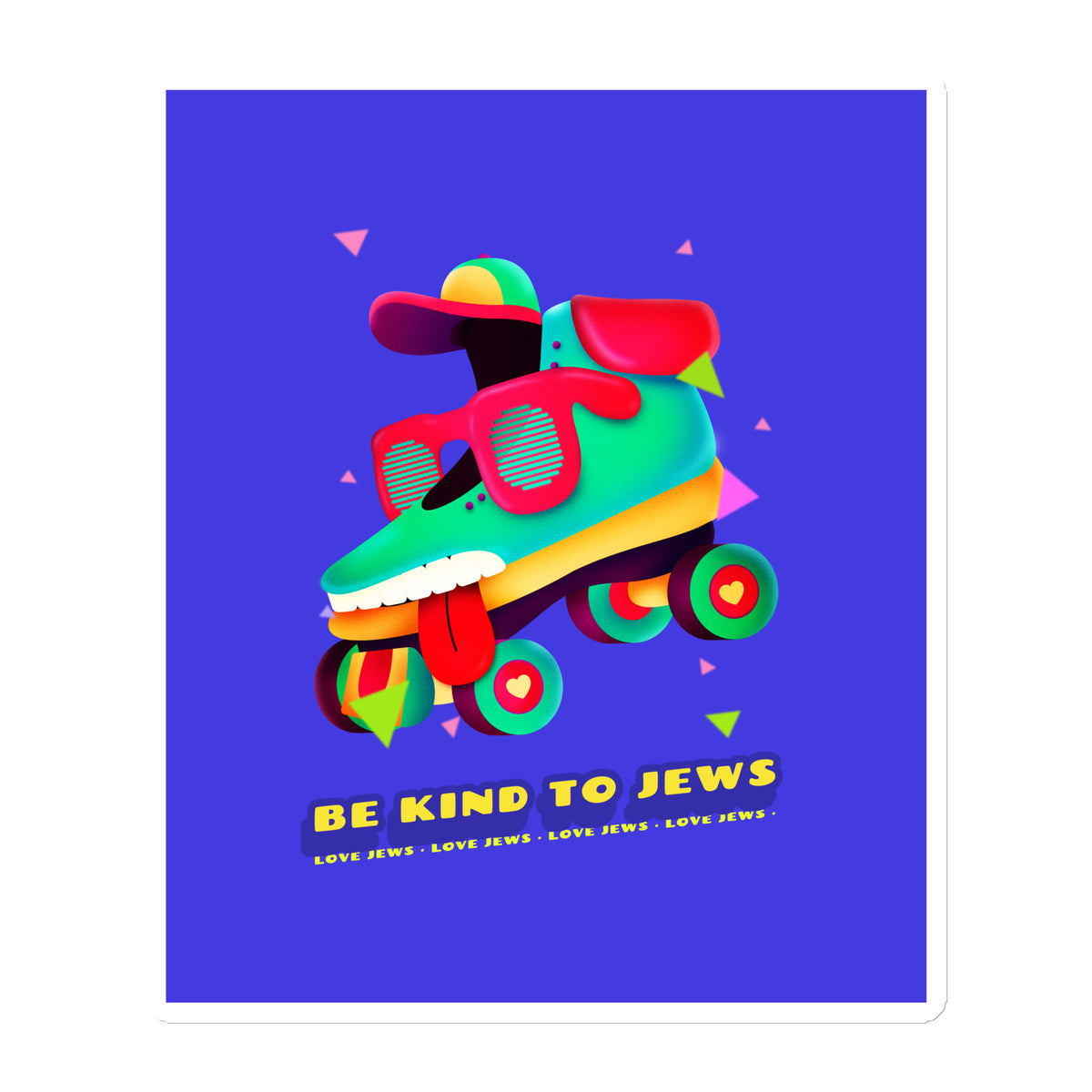 All In For Jews | Die-Cut Magnets Jouparty