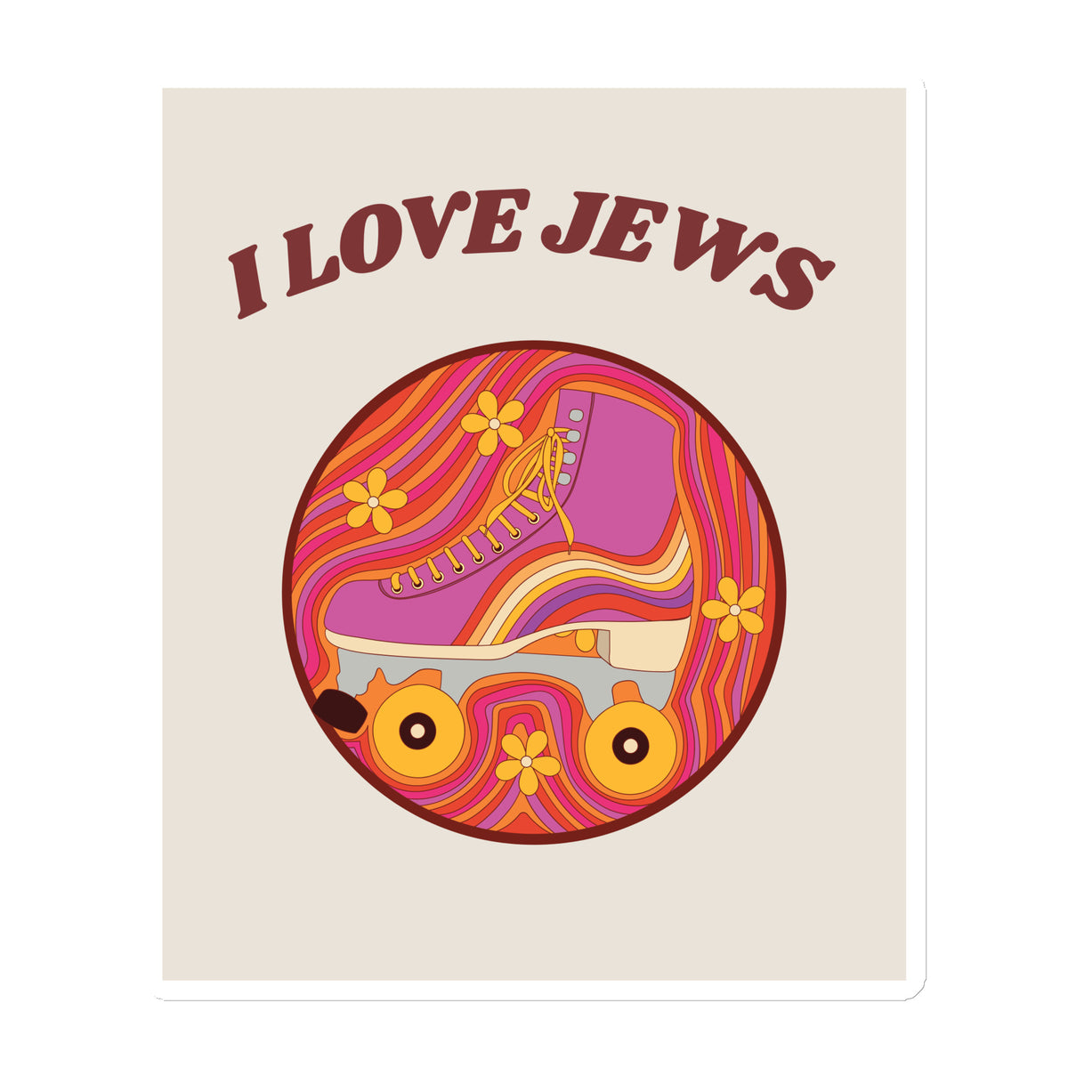All In For Jews | Die-Cut Magnets Jouparty