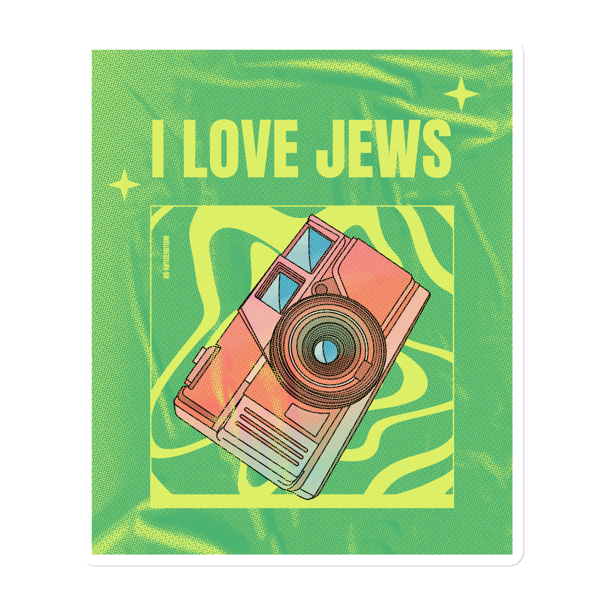 All In For Jews | Die-Cut Magnets Jouparty