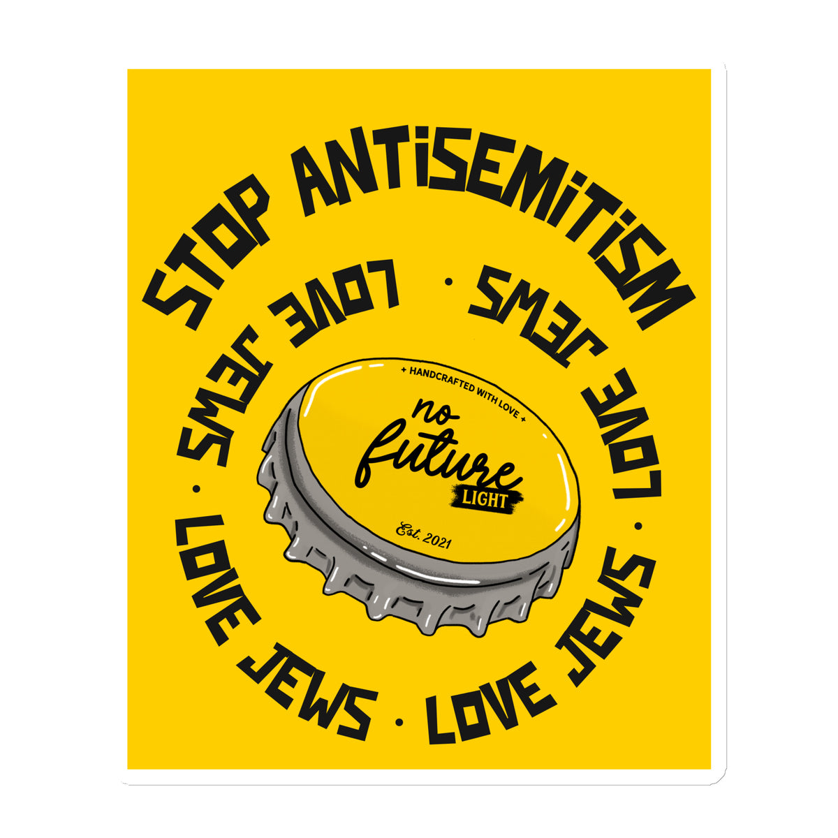 All In For Jews | Die-Cut Magnets Jouparty