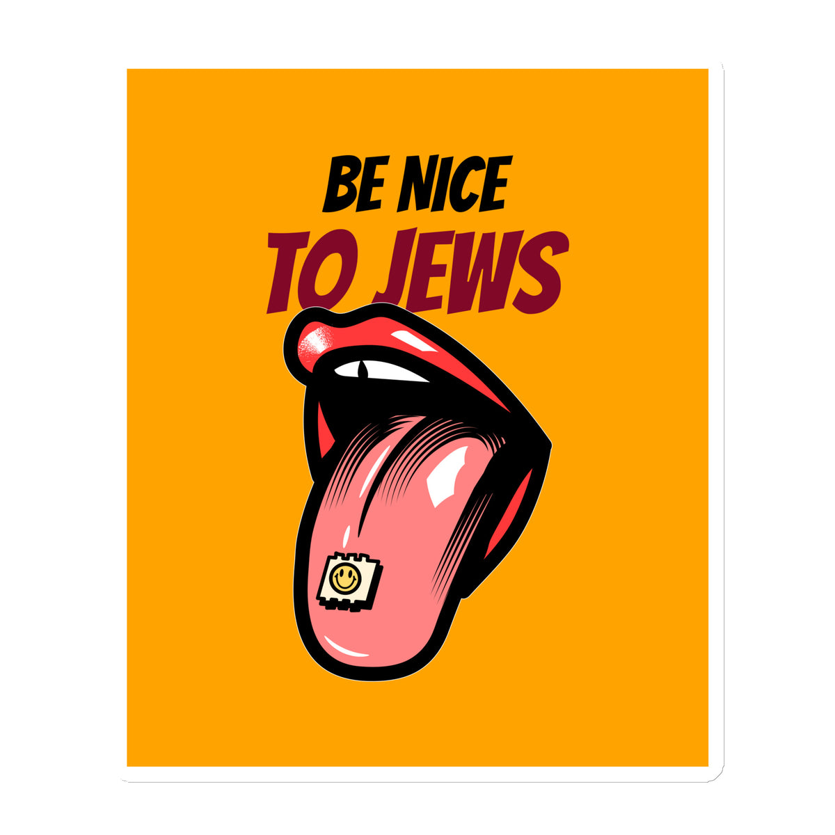 All In For Jews | Die-Cut Magnets Jouparty