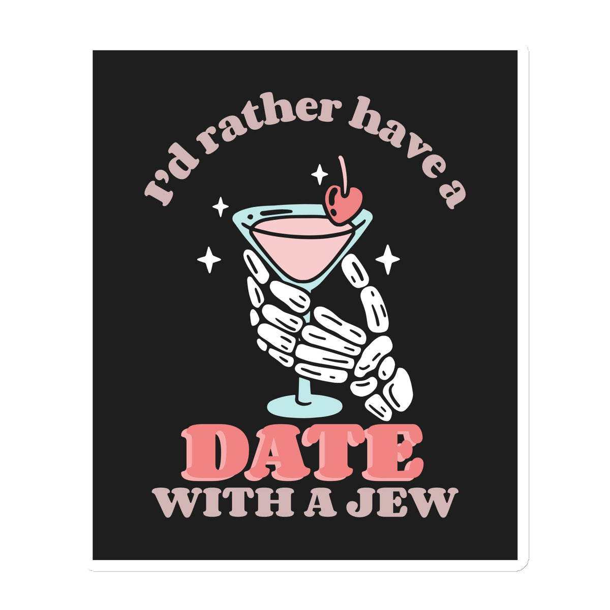 All In For Jews | Die-Cut Magnets Jouparty