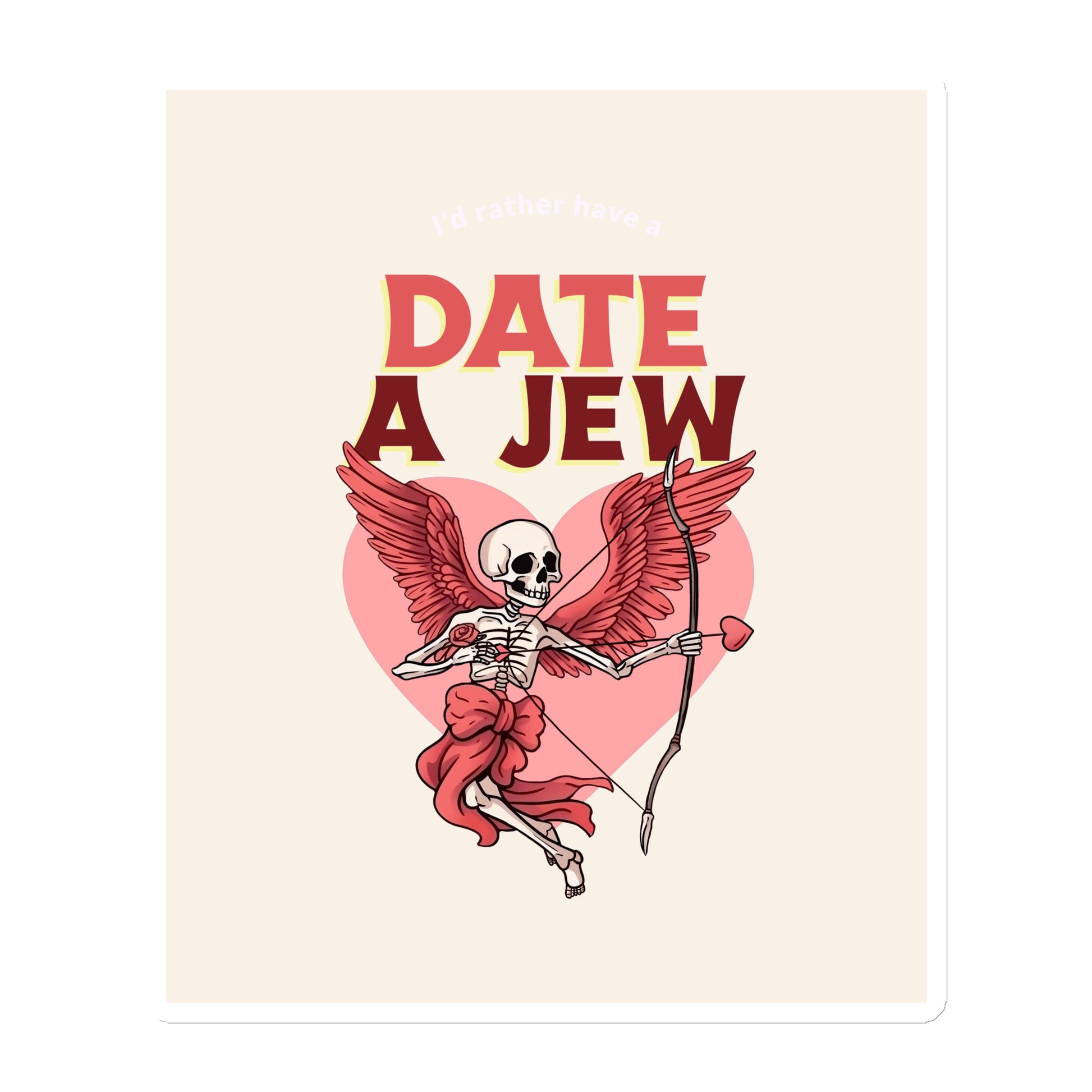 All In For Jews | Die-Cut Magnets Jouparty