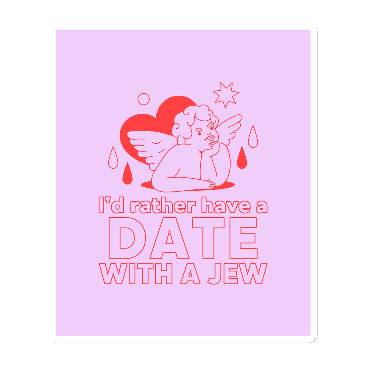 All In For Jews | Die-Cut Magnets Jouparty