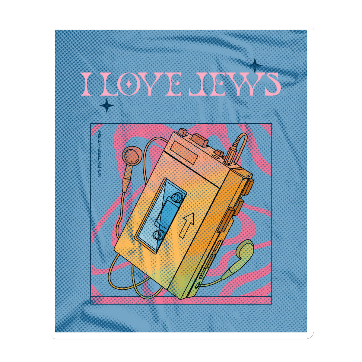 All In For Jews | Die-Cut Magnets Jouparty