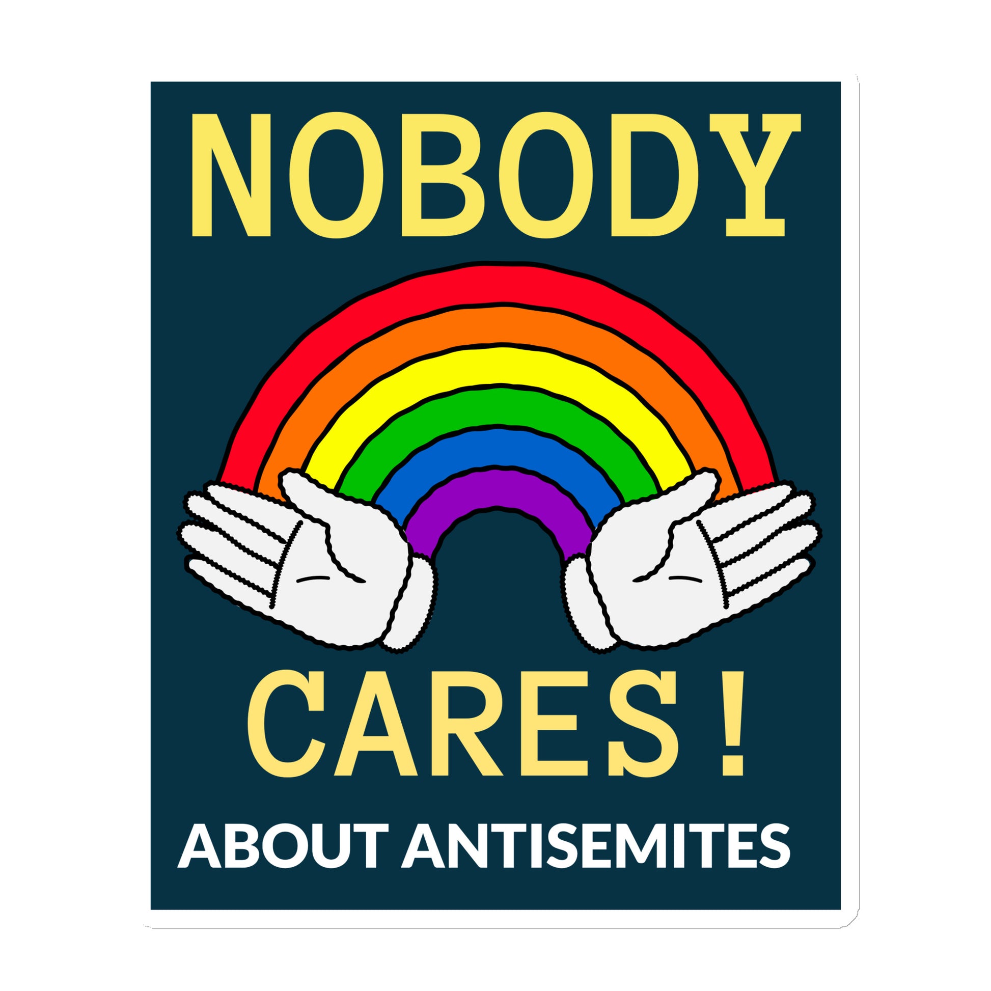 All In For Jews | Die-Cut Magnets Jouparty