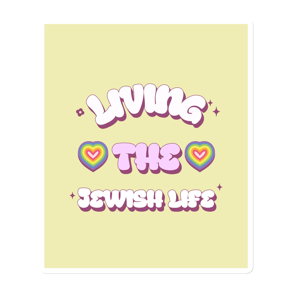 All In For Jews | Die-Cut Magnets Jouparty