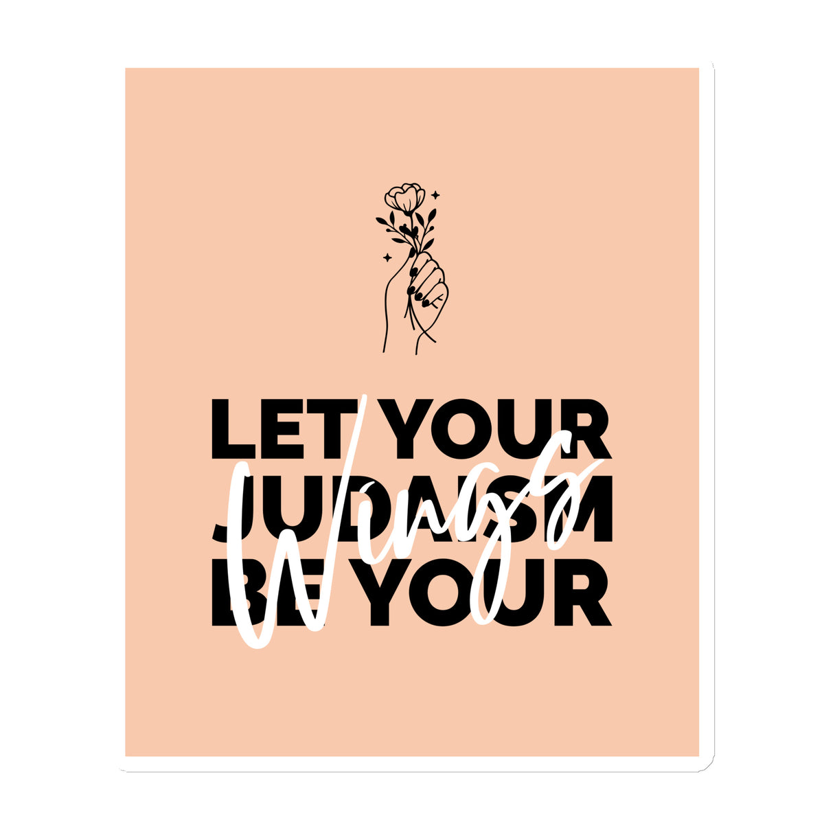 All In For Jews | Die-Cut Magnets Jouparty