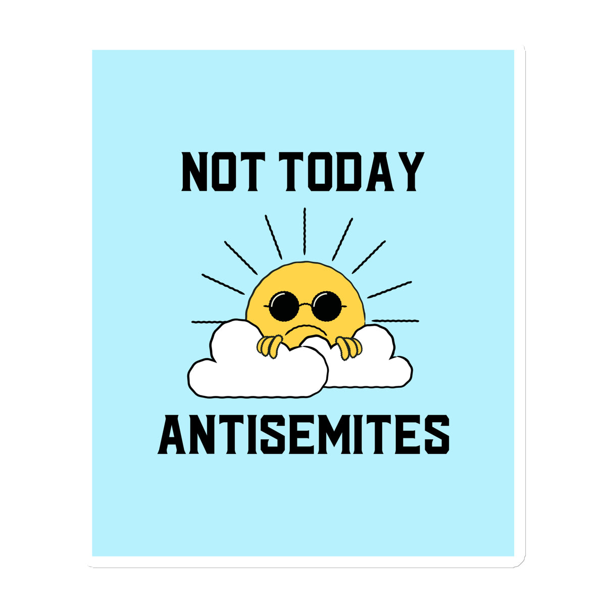 All In For Jews | Die-Cut Magnets Jouparty