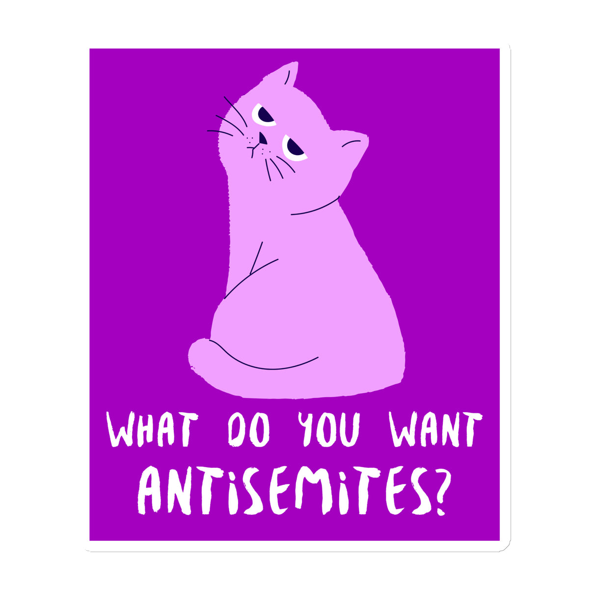 All In For Jews | Die-Cut Magnets Jouparty