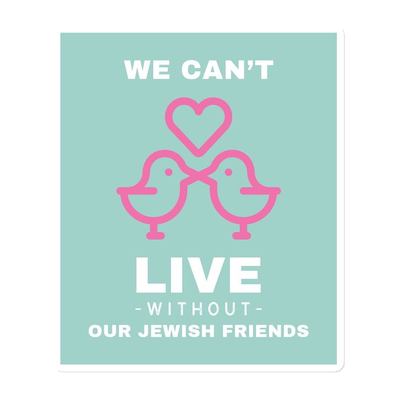 All In For Jews | Die-Cut Magnets