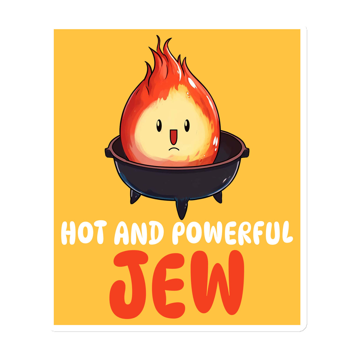 All In For Jews | Die-Cut Magnets Jouparty