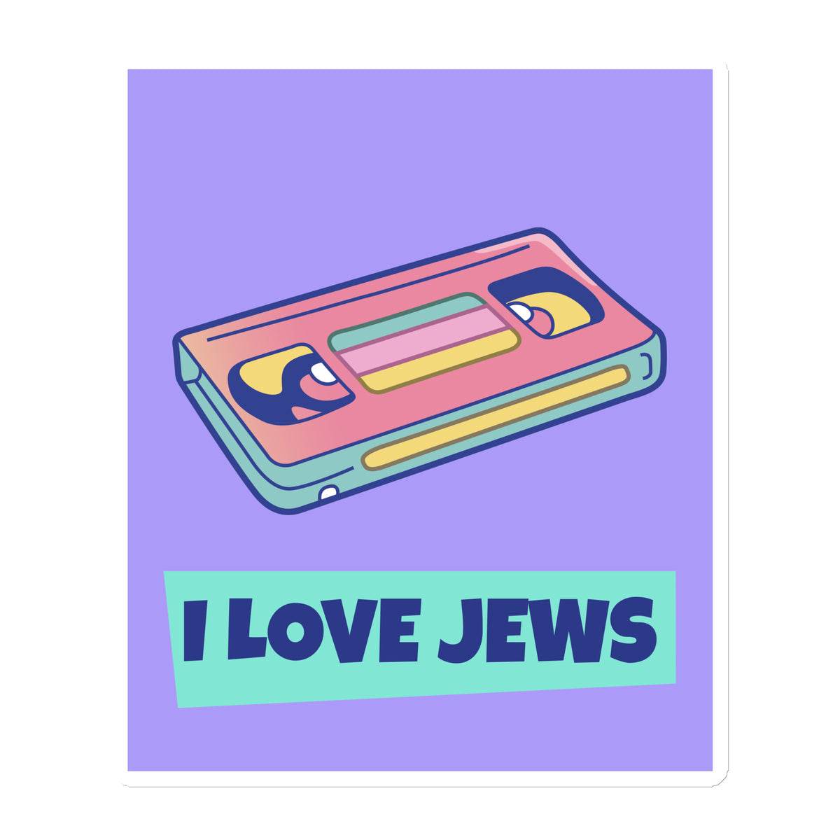 All In For Jews | Die-Cut Magnets Jouparty
