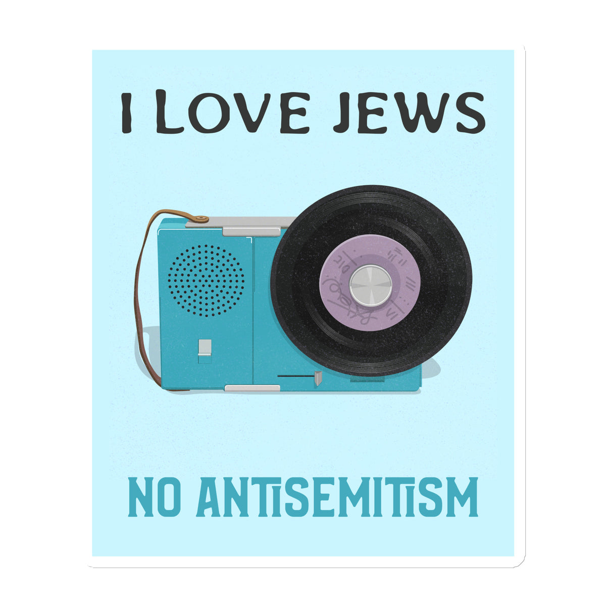 All In For Jews | Die-Cut Magnets Jouparty