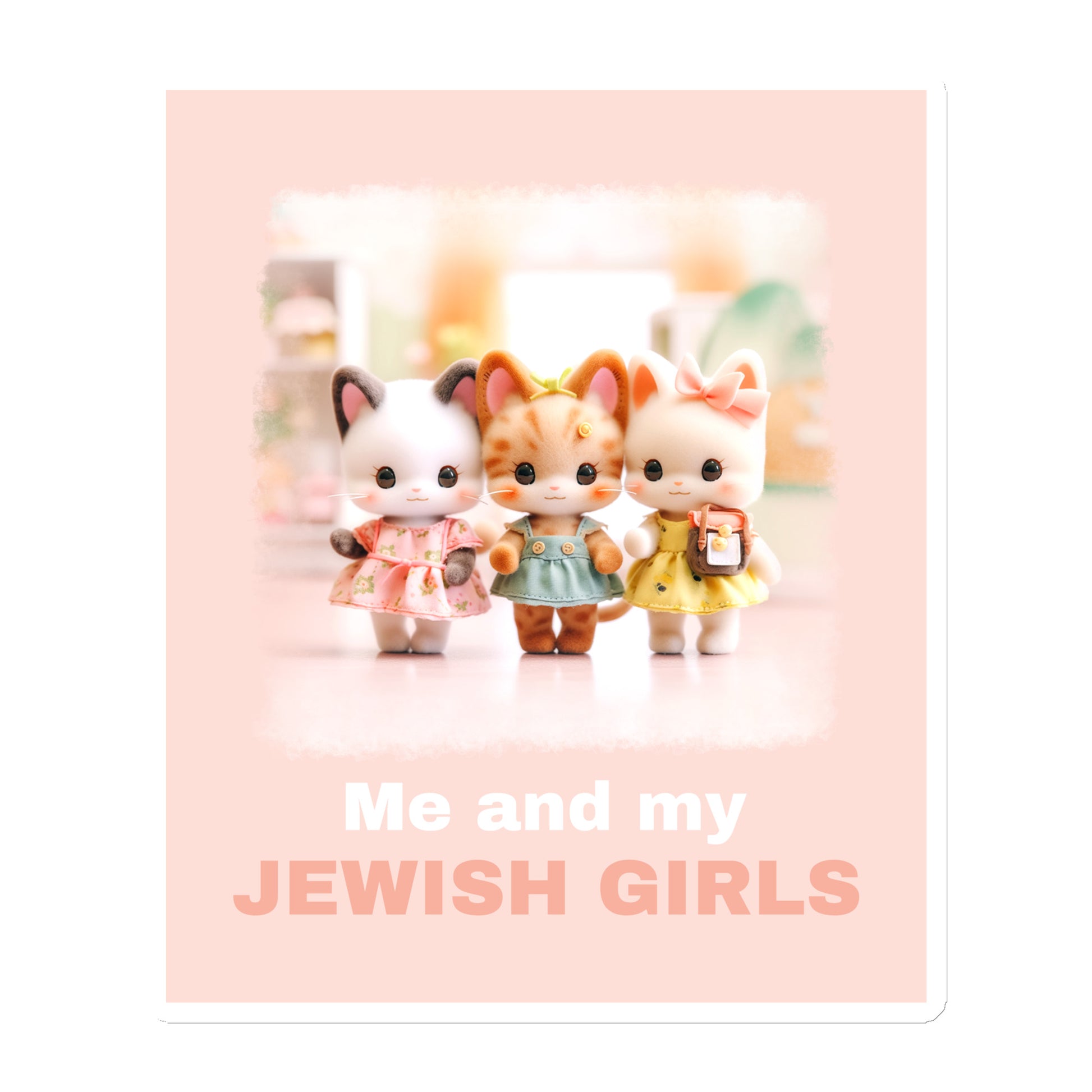 All In For Jews | Die-Cut Magnets Jouparty