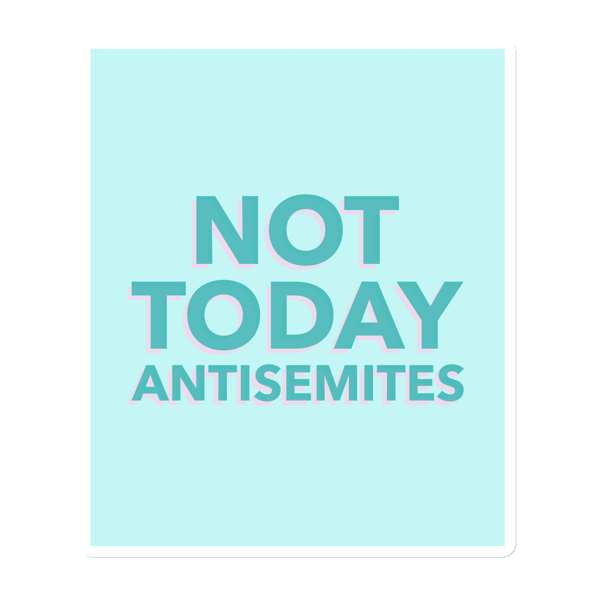 All In For Jews | Die-Cut Magnets Jouparty