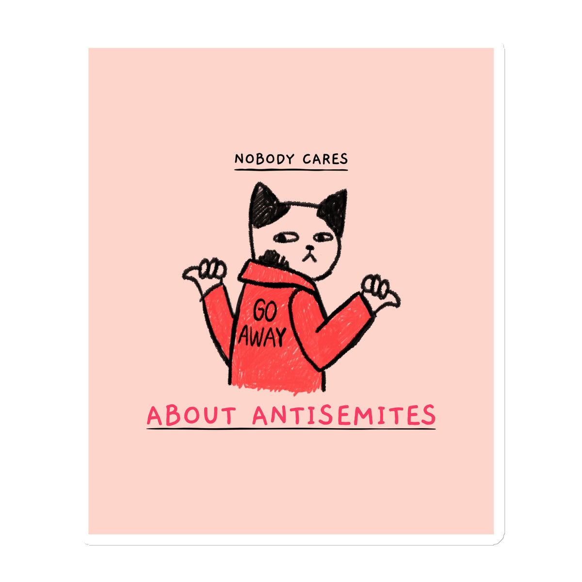 All In For Jews | Die-Cut Magnets Jouparty