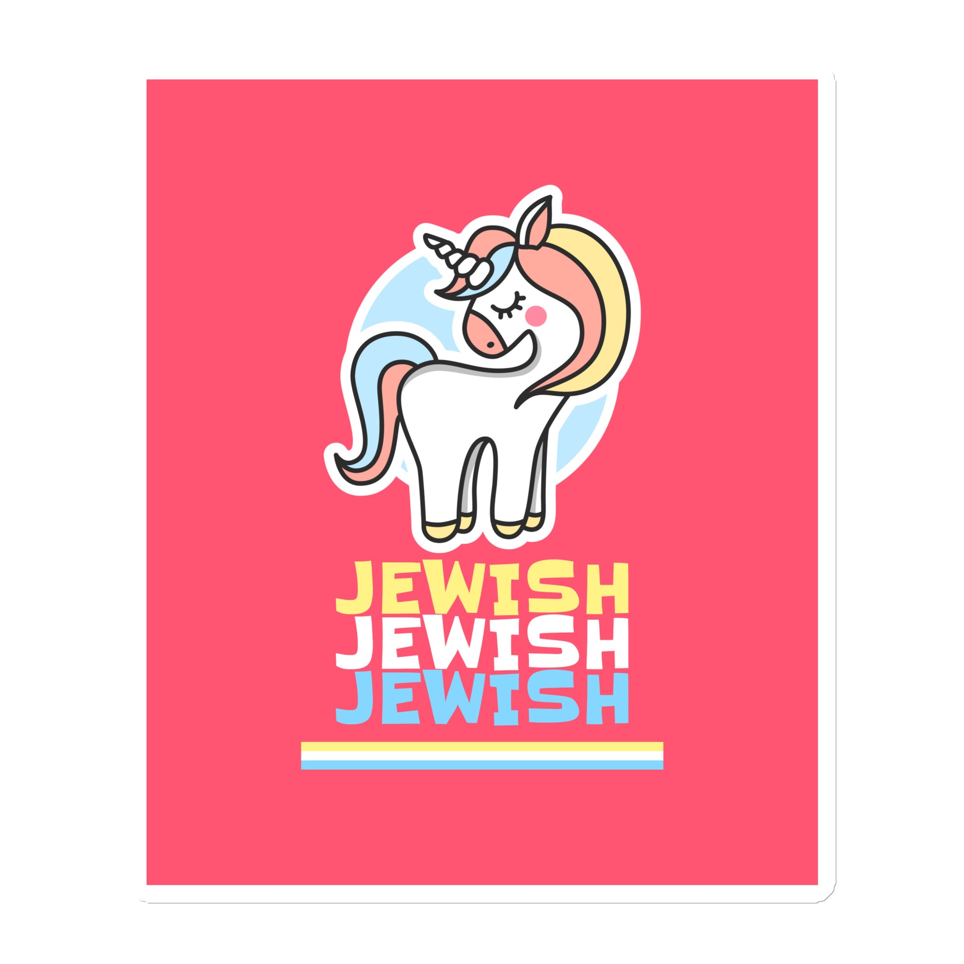 All In For Jews | Die-Cut Magnets Jouparty