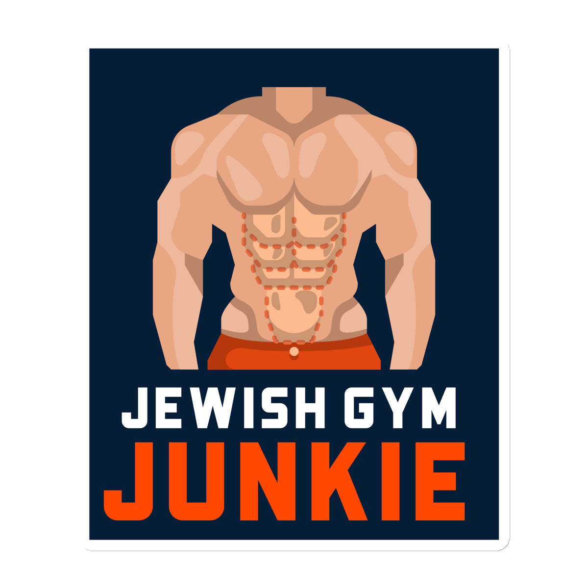 All In For Jews | Die-Cut Magnets Jouparty