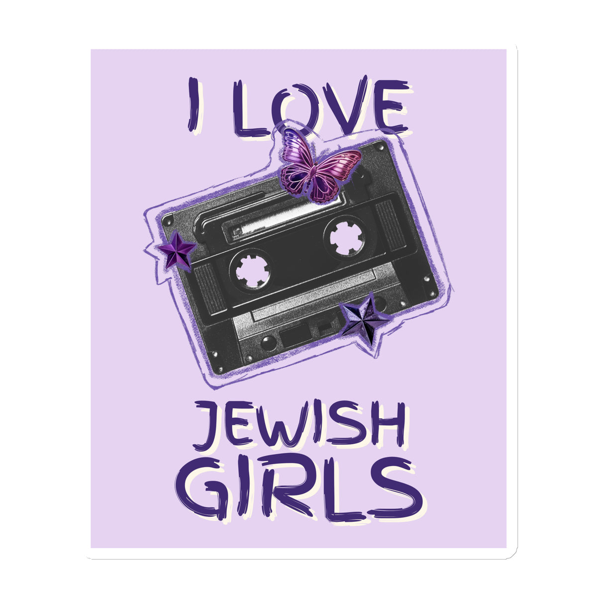 All In For Jews | Die-Cut Magnets Jouparty