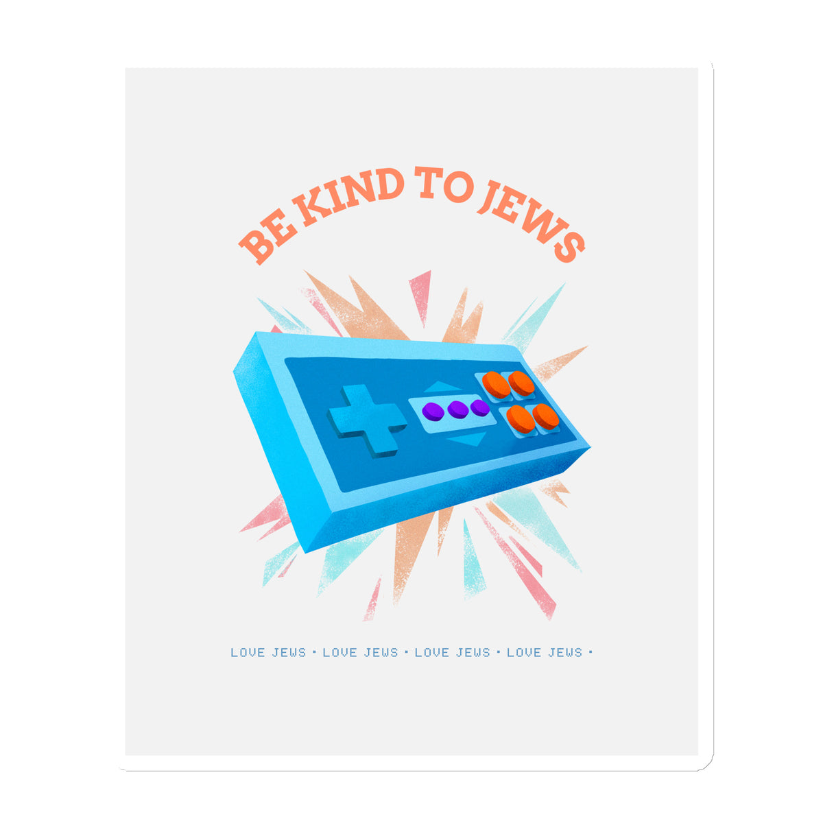 All In For Jews | Die-Cut Magnets Jouparty