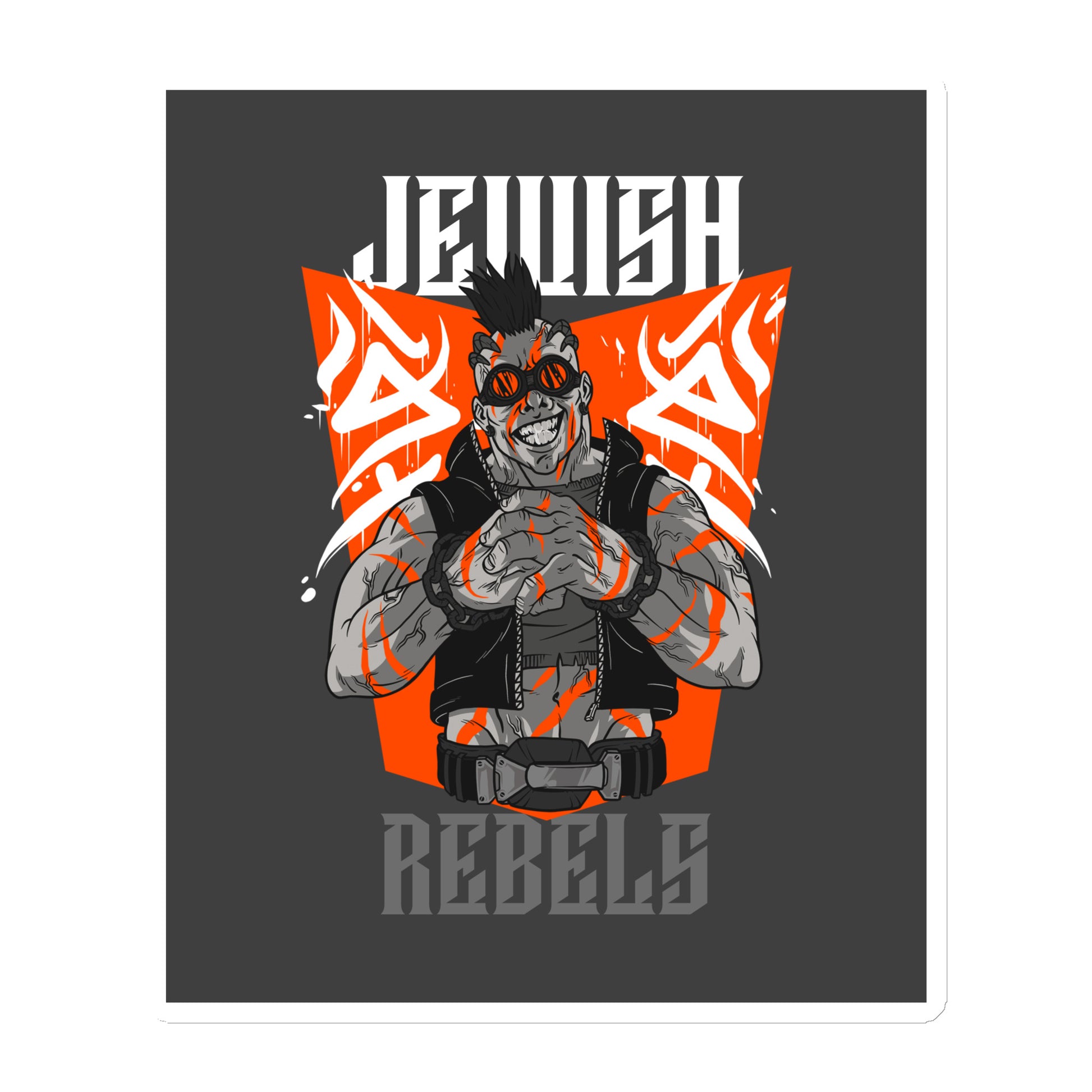 All In For Jews | Die-Cut Magnets Jouparty