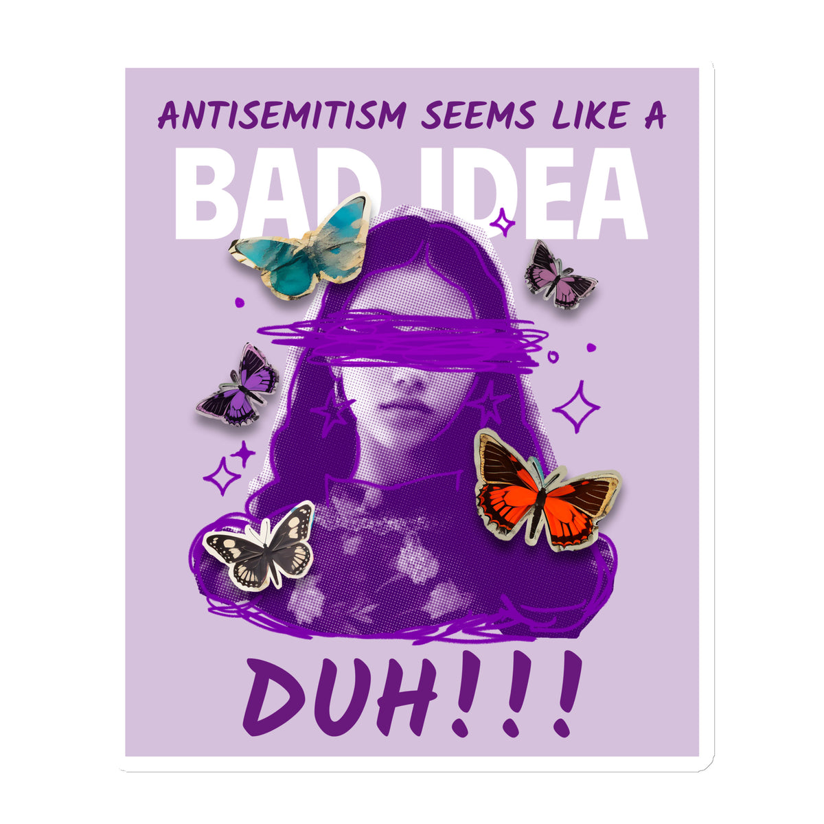 All In For Jews | Die-Cut Magnets Jouparty