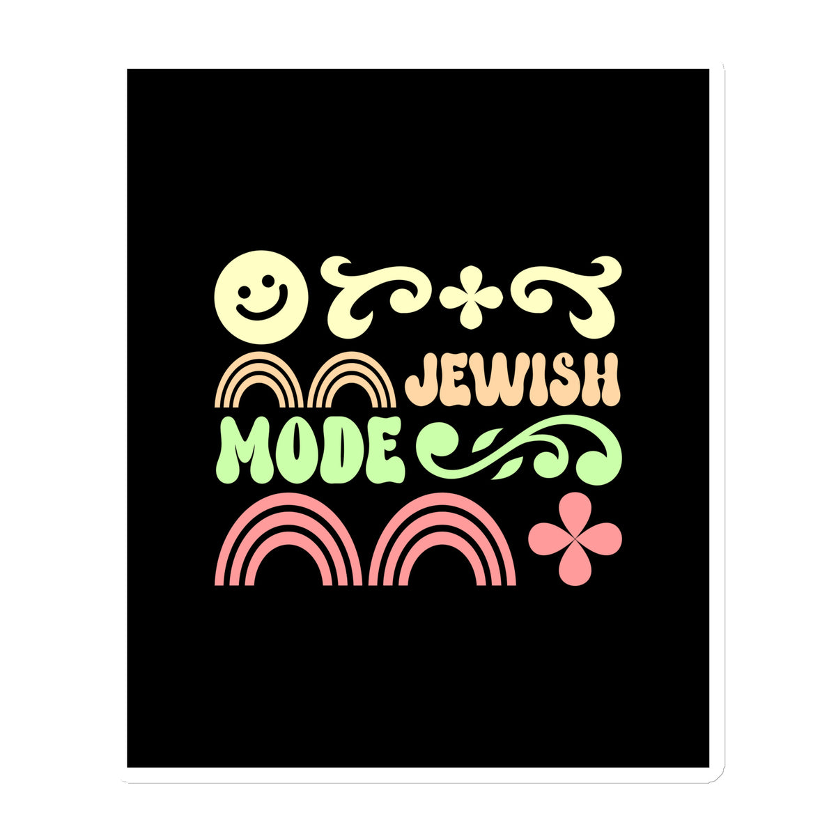 All In For Jews | Die-Cut Magnets Jouparty