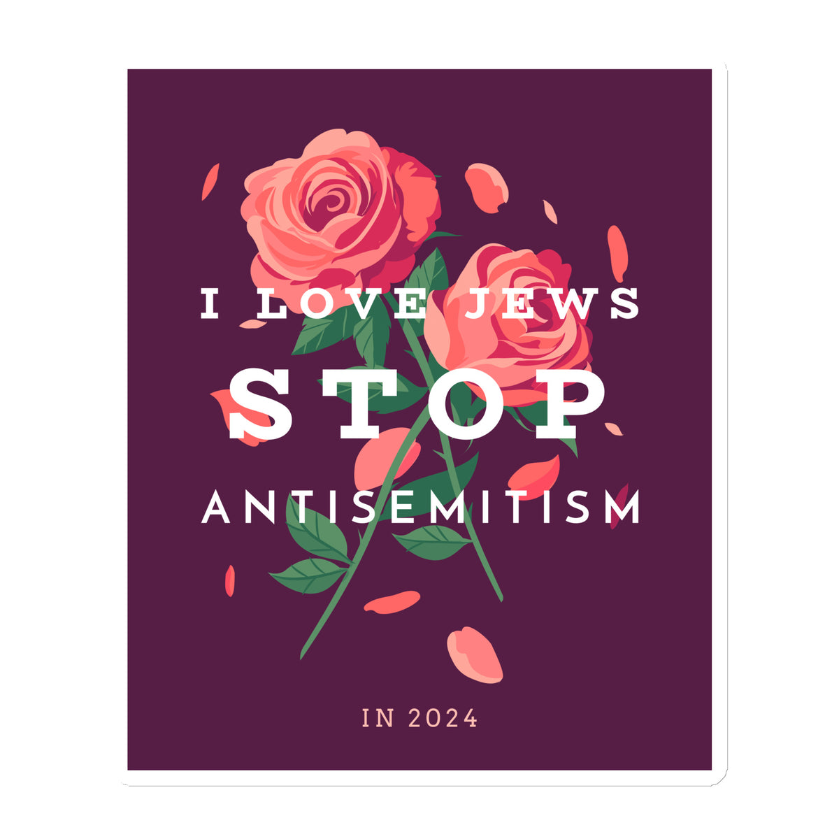 All In For Jews | Die-Cut Magnets Jouparty