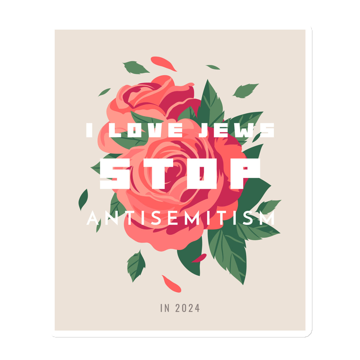 All In For Jews | Die-Cut Magnets Jouparty