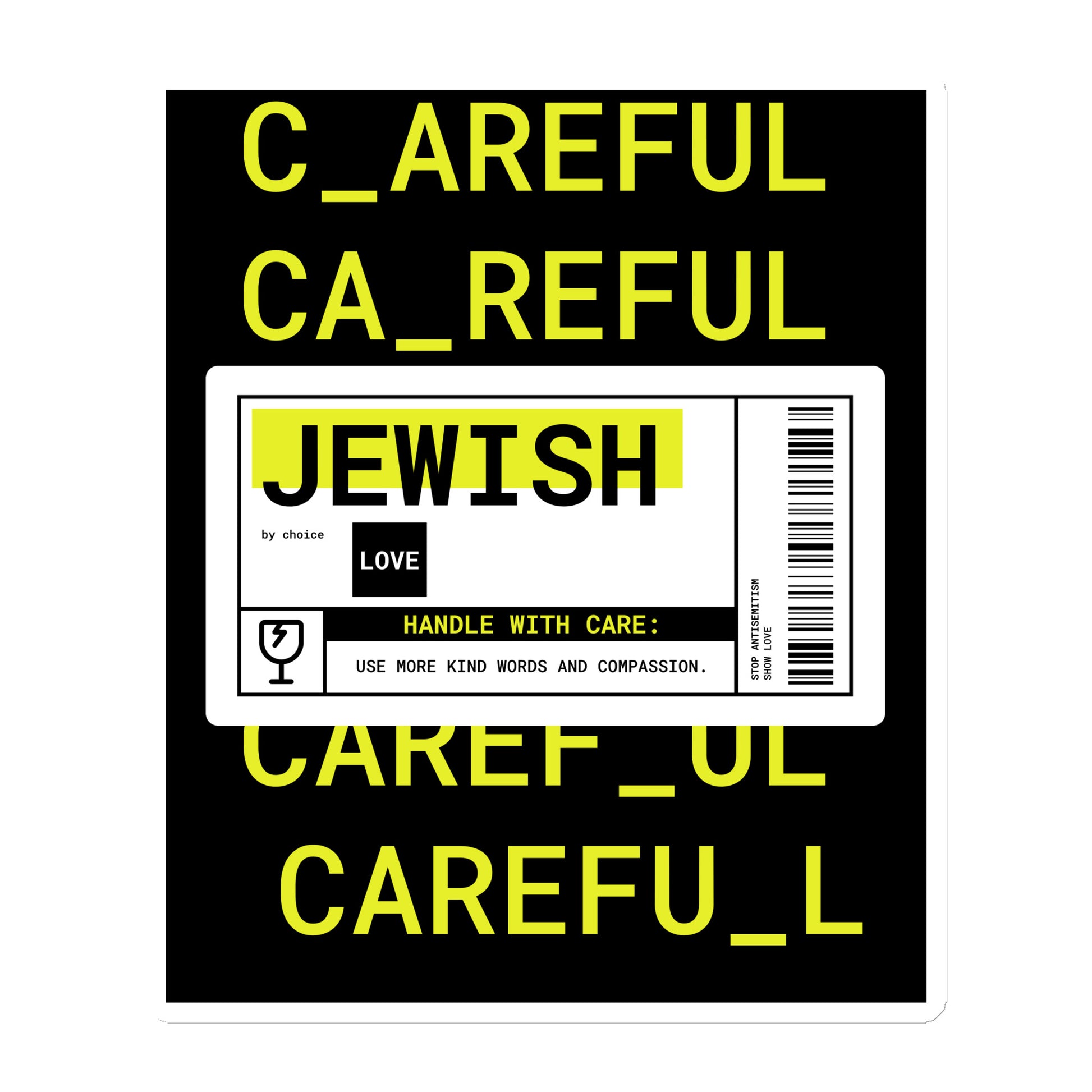 All In For Jews | Die-Cut Magnets Jouparty