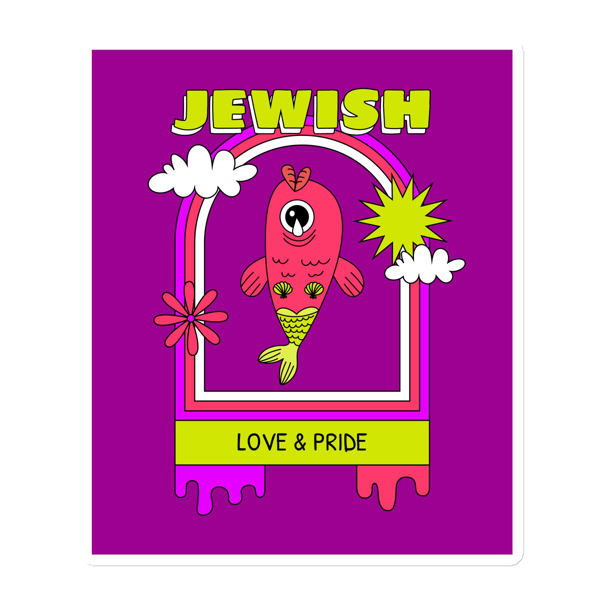 All In For Jews | Die-Cut Magnets Jouparty