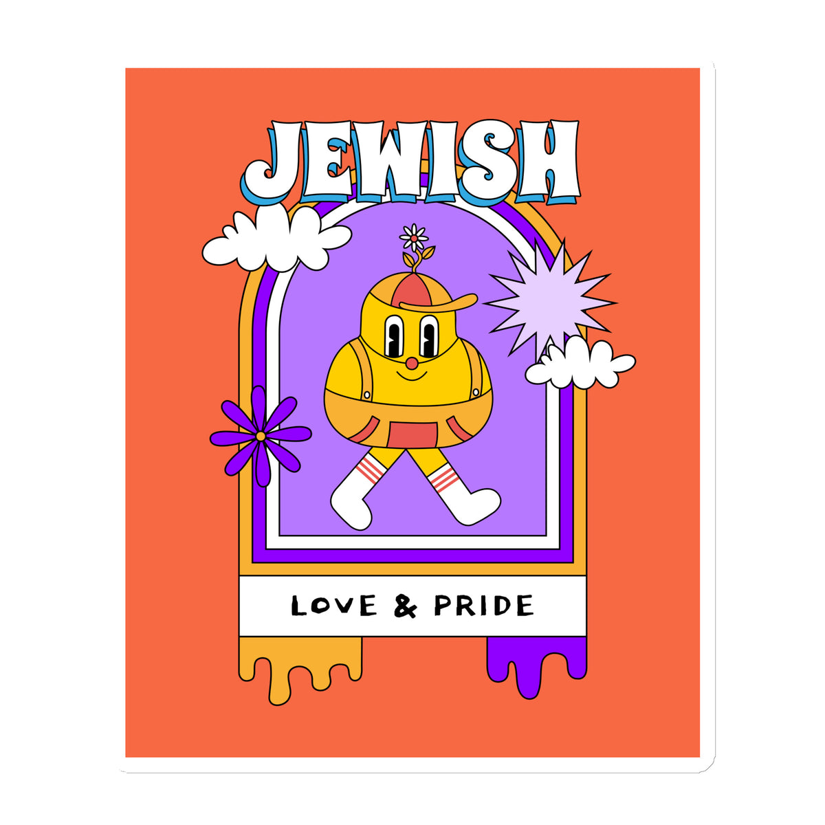 All In For Jews | Die-Cut Magnets Jouparty