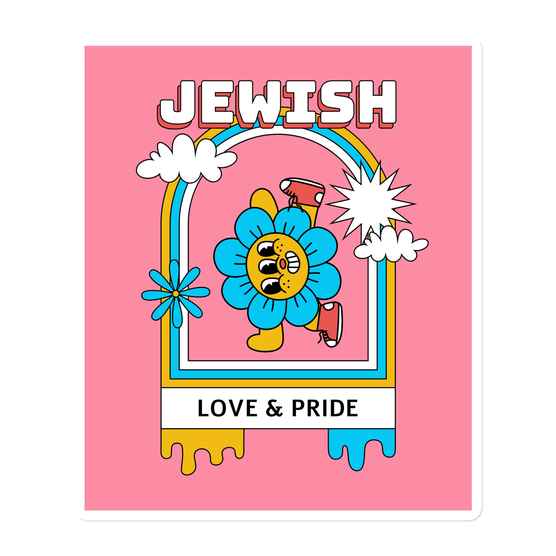 All In For Jews | Die-Cut Magnets