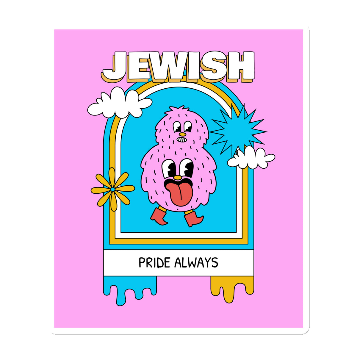 All In For Jews | Die-Cut Magnets Jouparty