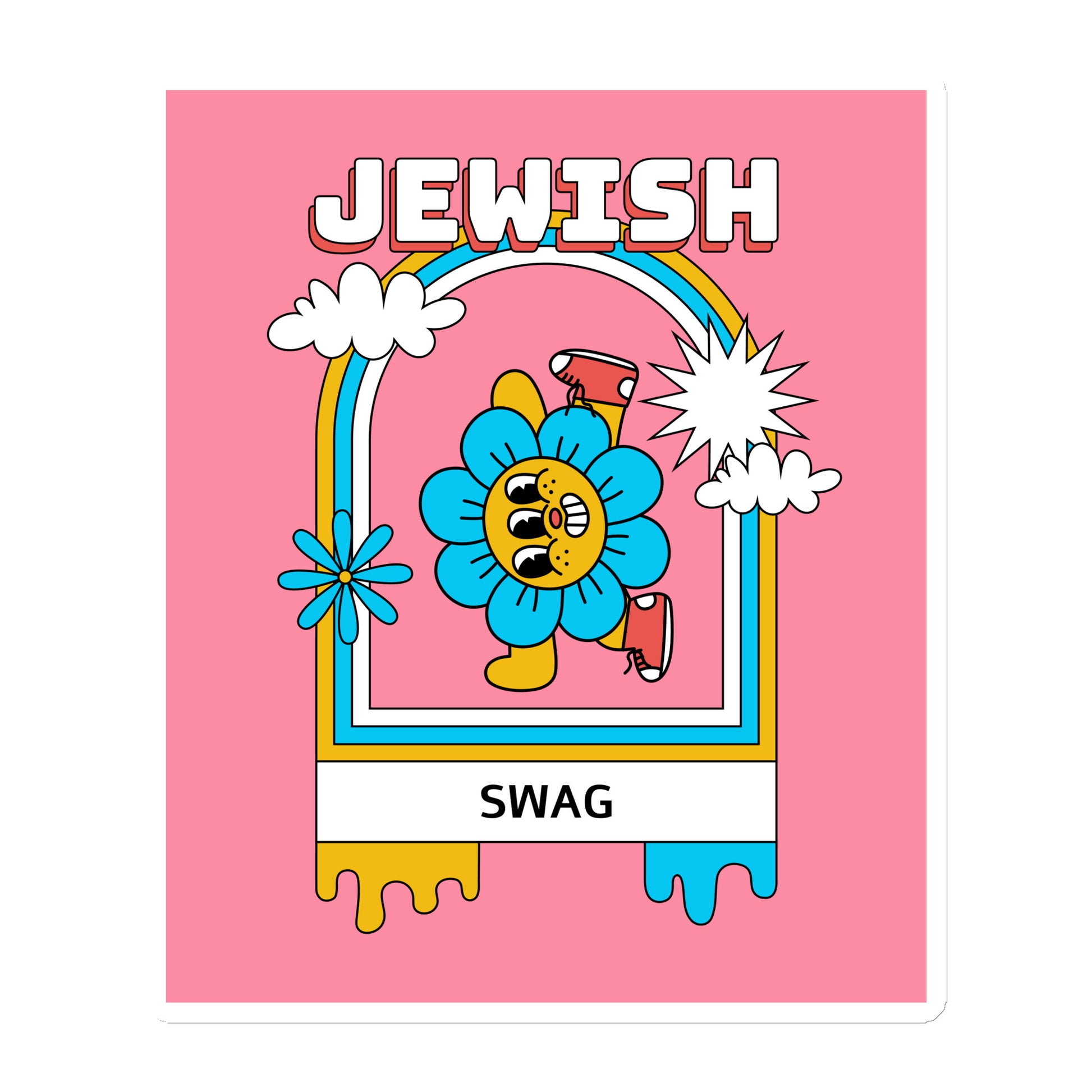 All In For Jews | Die-Cut Magnets Jouparty