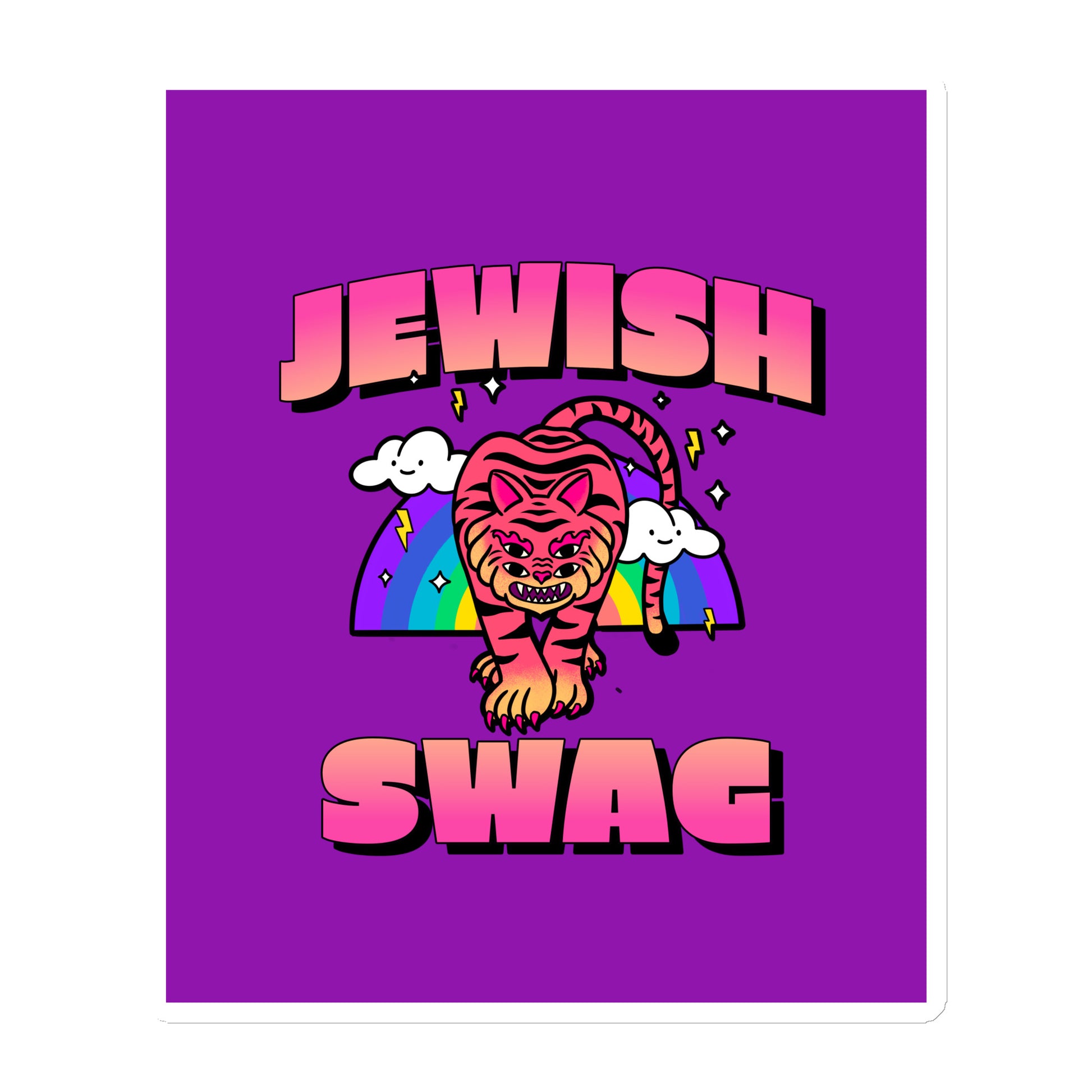 All In For Jews | Die-Cut Magnets Jouparty
