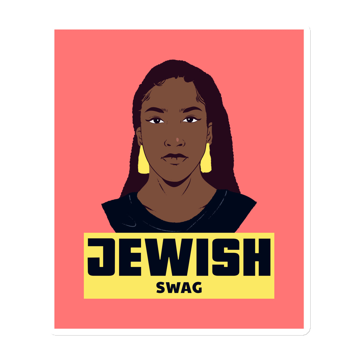 All In For Jews | Die-Cut Magnets Jouparty