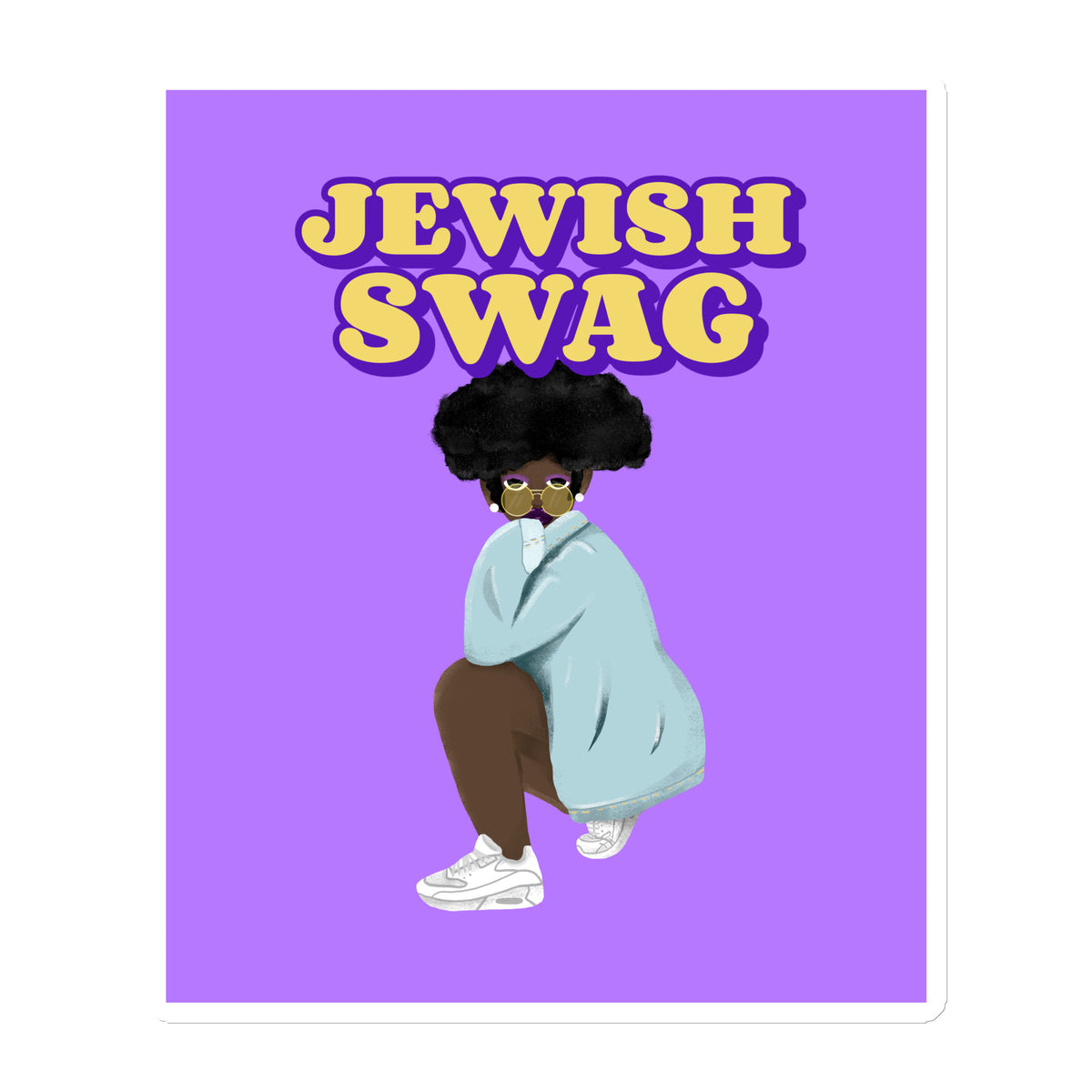 All In For Jews | Die-Cut Magnets Jouparty