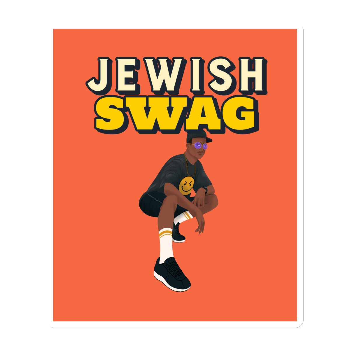 All In For Jews | Die-Cut Magnets Jouparty