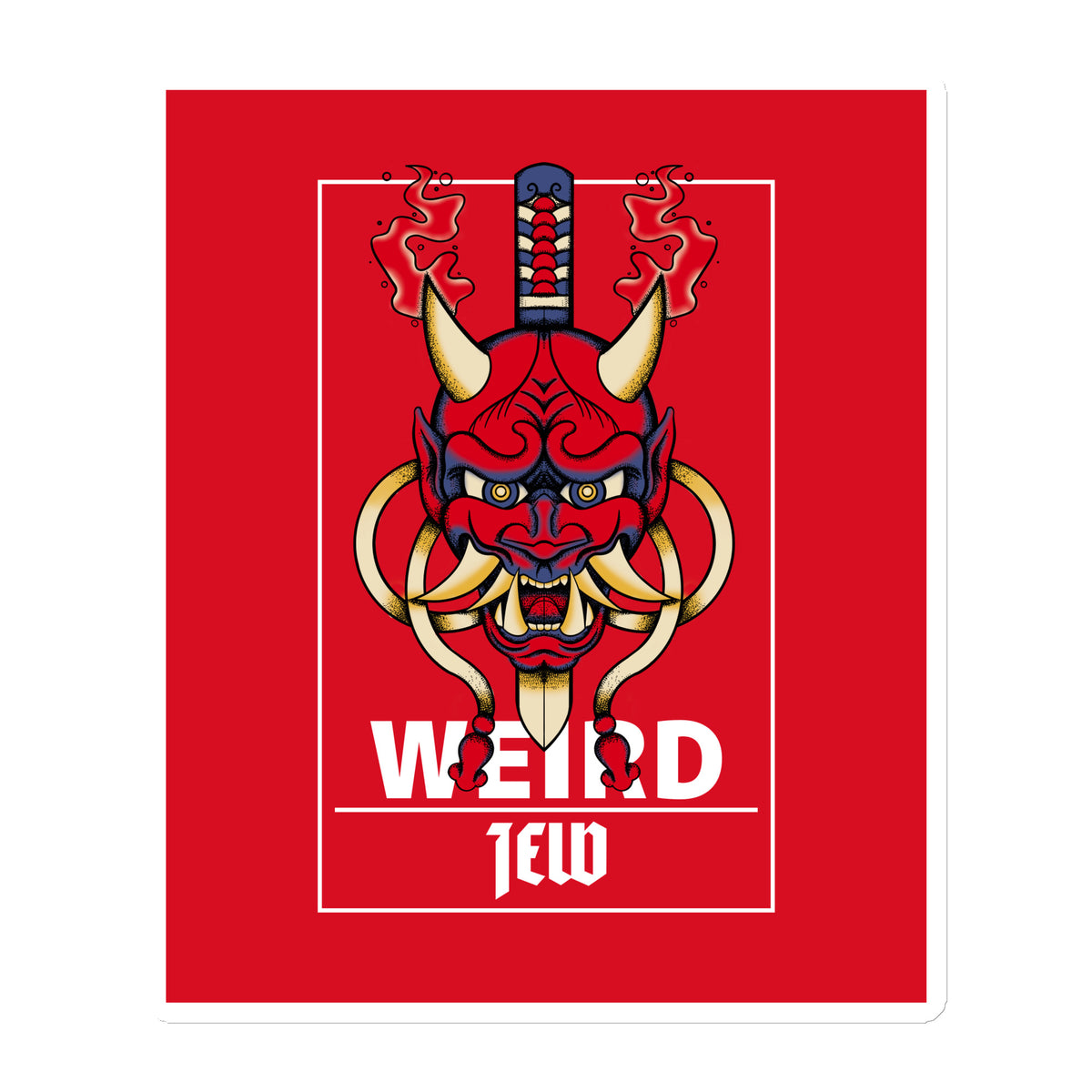 Weird Jew | Die-Cut Magnets Jouparty