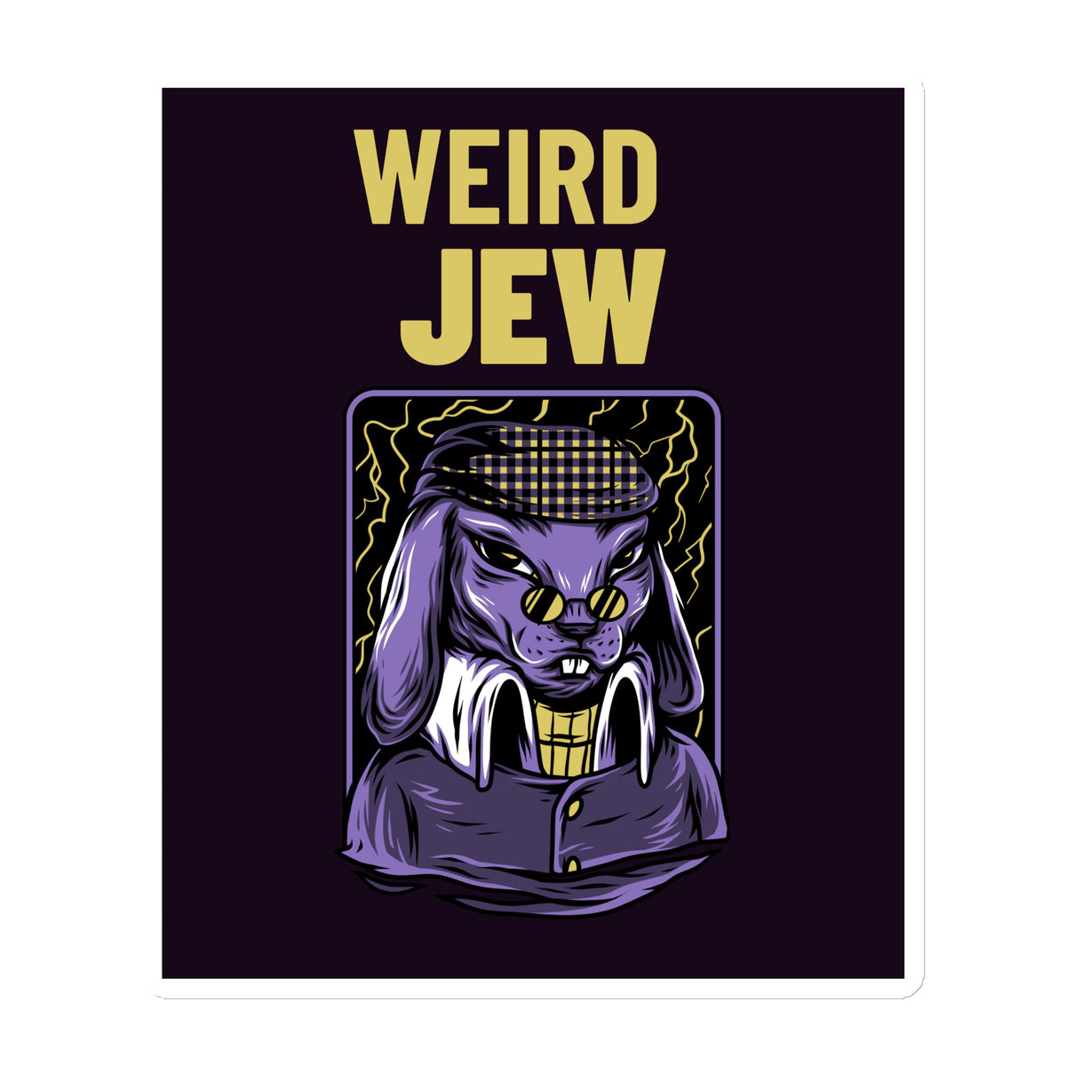 Weird Jew | Die-Cut Magnets Jouparty
