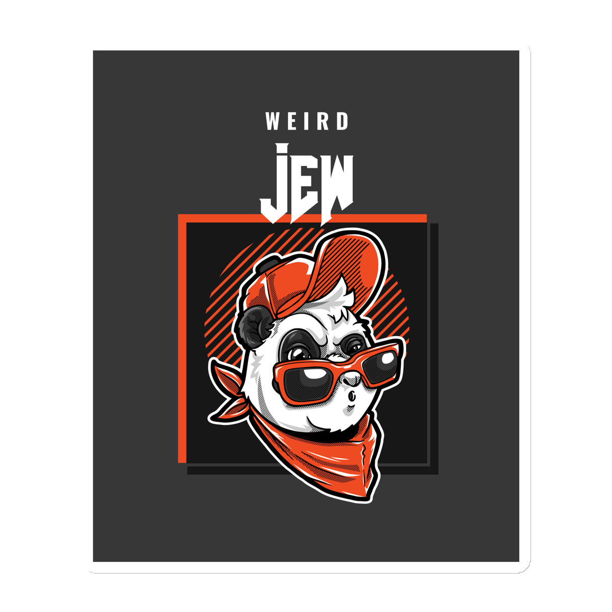 Weird Jew | Die-Cut Magnets Jouparty