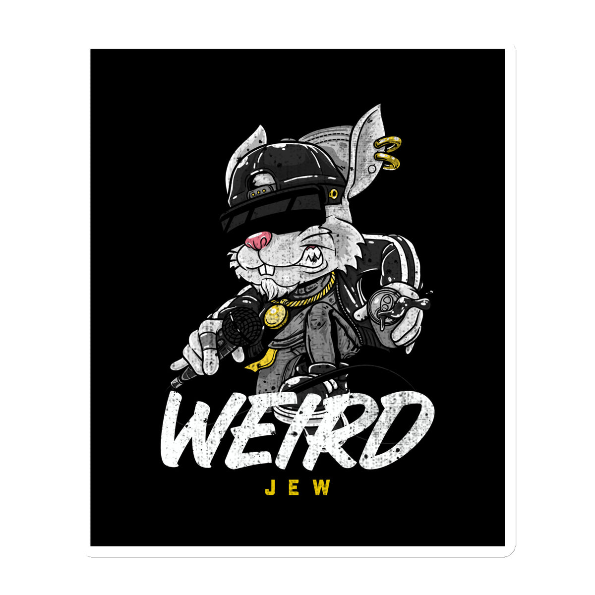 Weird Jew | Die-Cut Magnets Jouparty