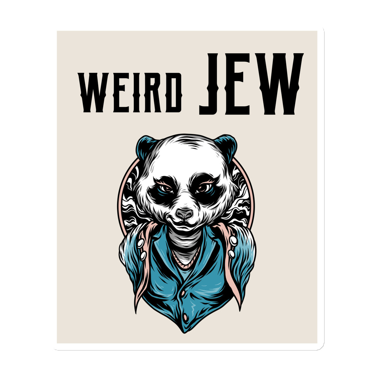 Weird Jew | Die-Cut Magnets Jouparty