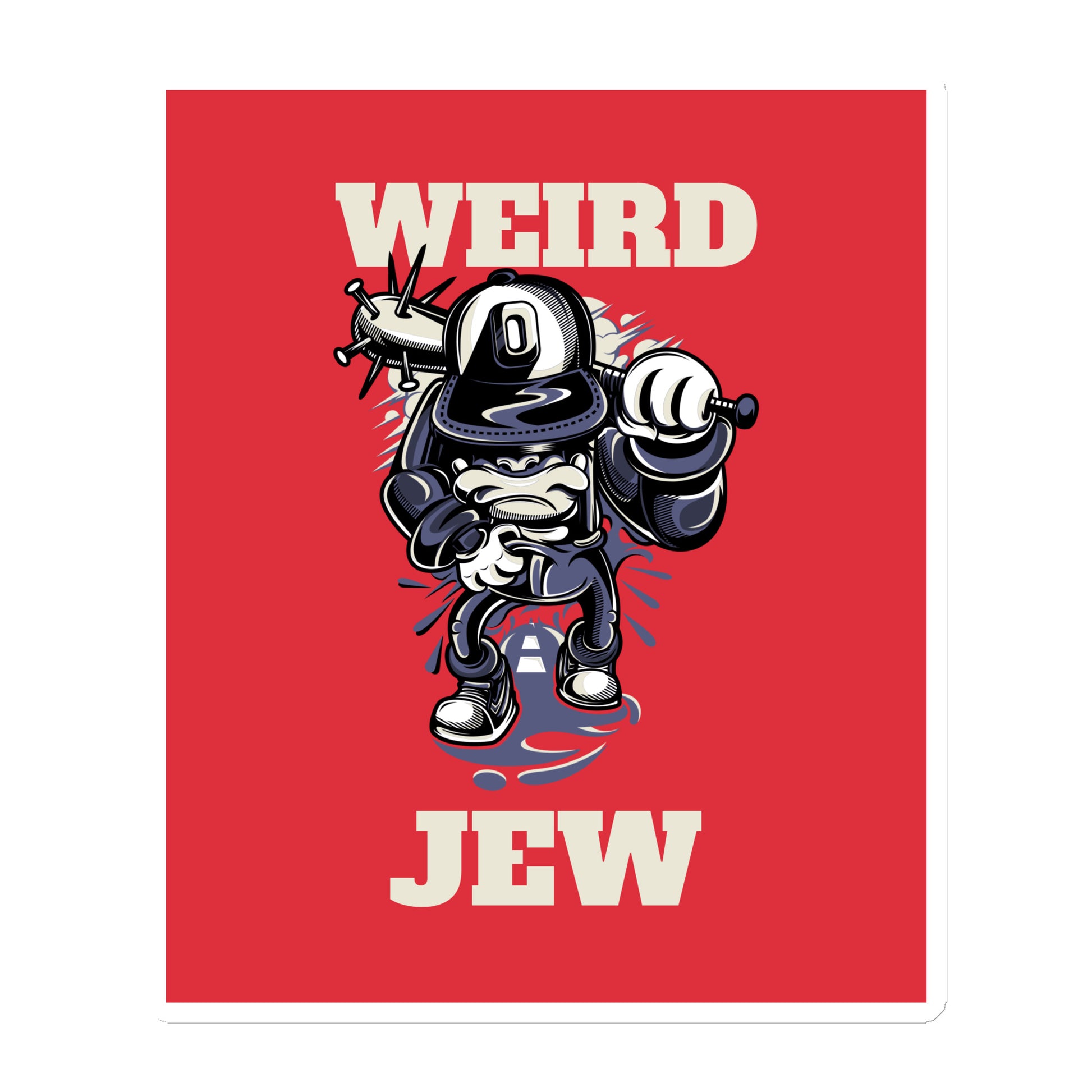 Weird Jew | Die-Cut Magnets Jouparty