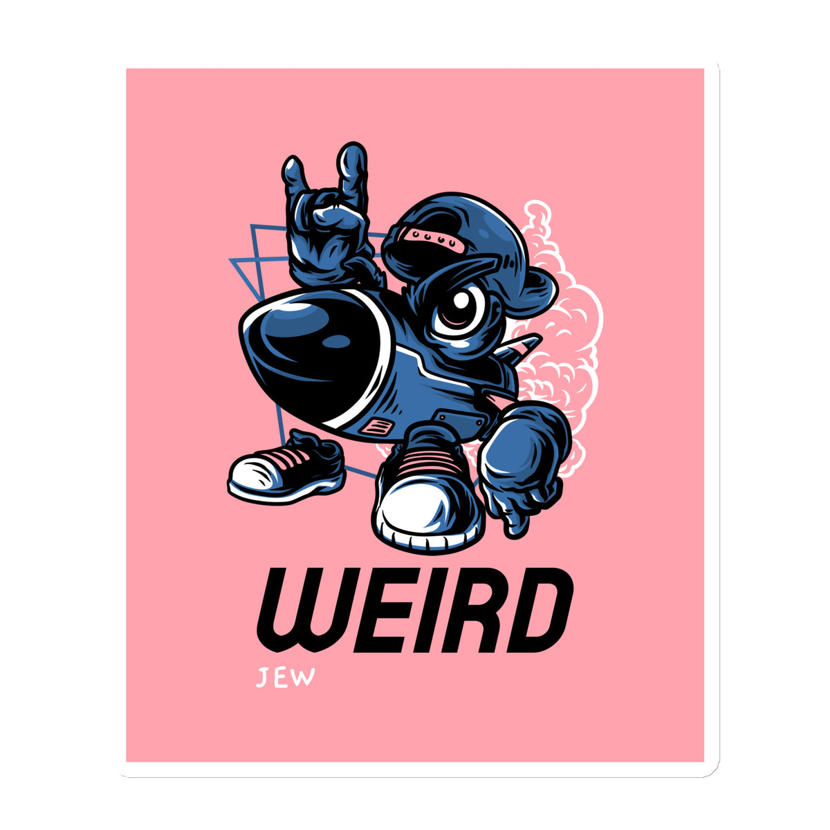 Weird Jew | Die-Cut Magnets Jouparty