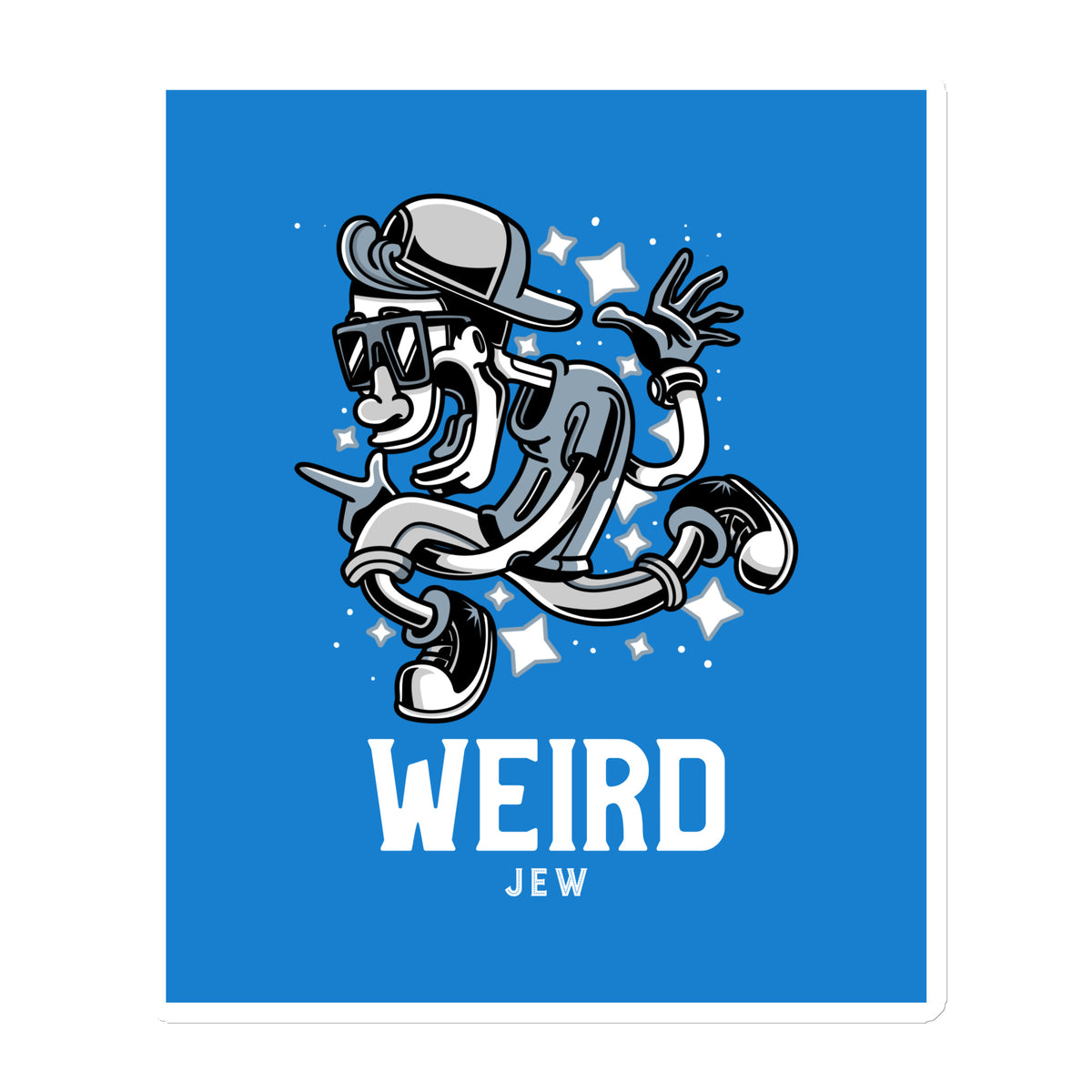Weird Jew | Die-Cut Magnets Jouparty