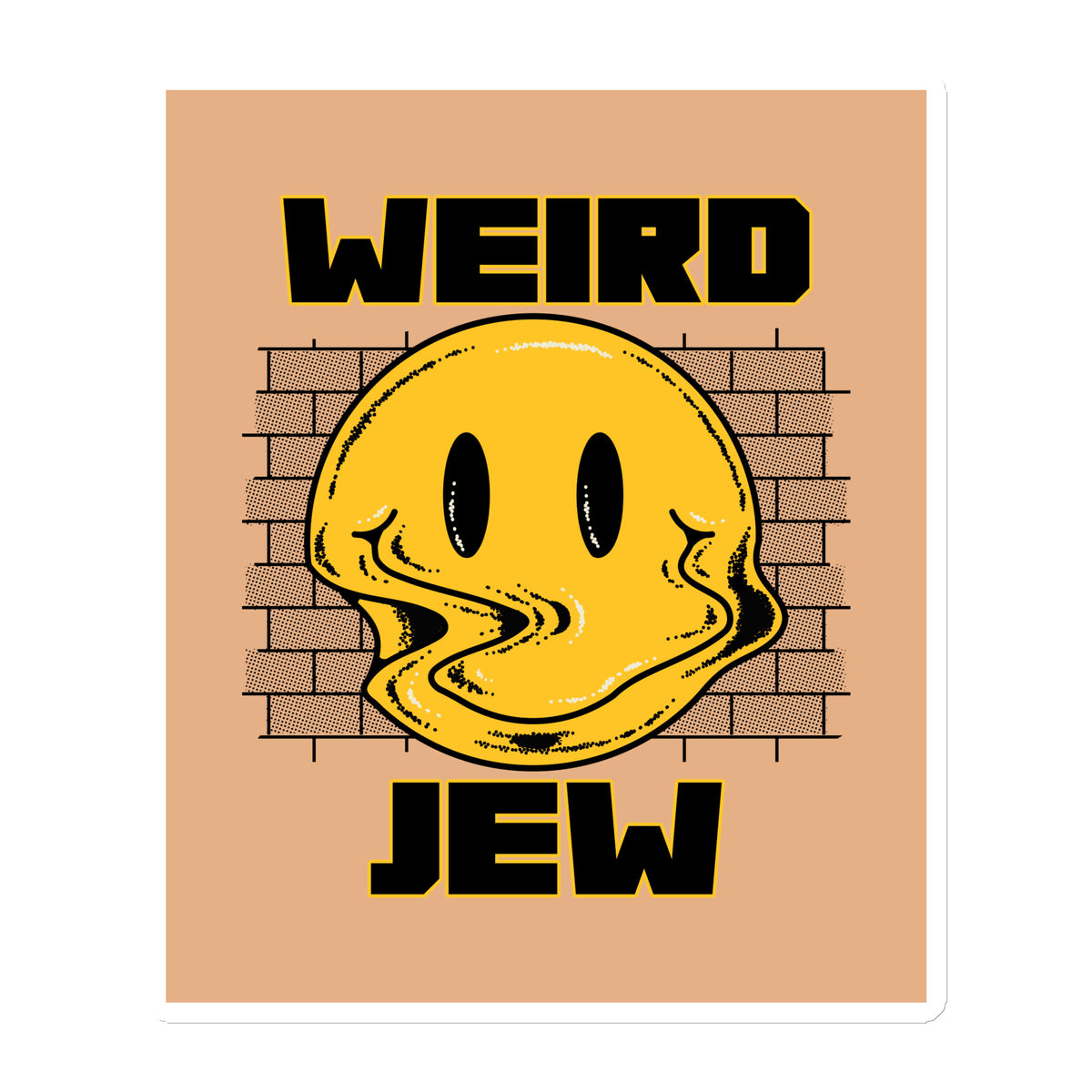 Weird Jew | Die-Cut Magnets Jouparty